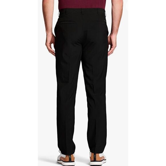 IZOD Men's Golf Swingflex Straight-fit Flat-Front Pants - Picture 2 of 7